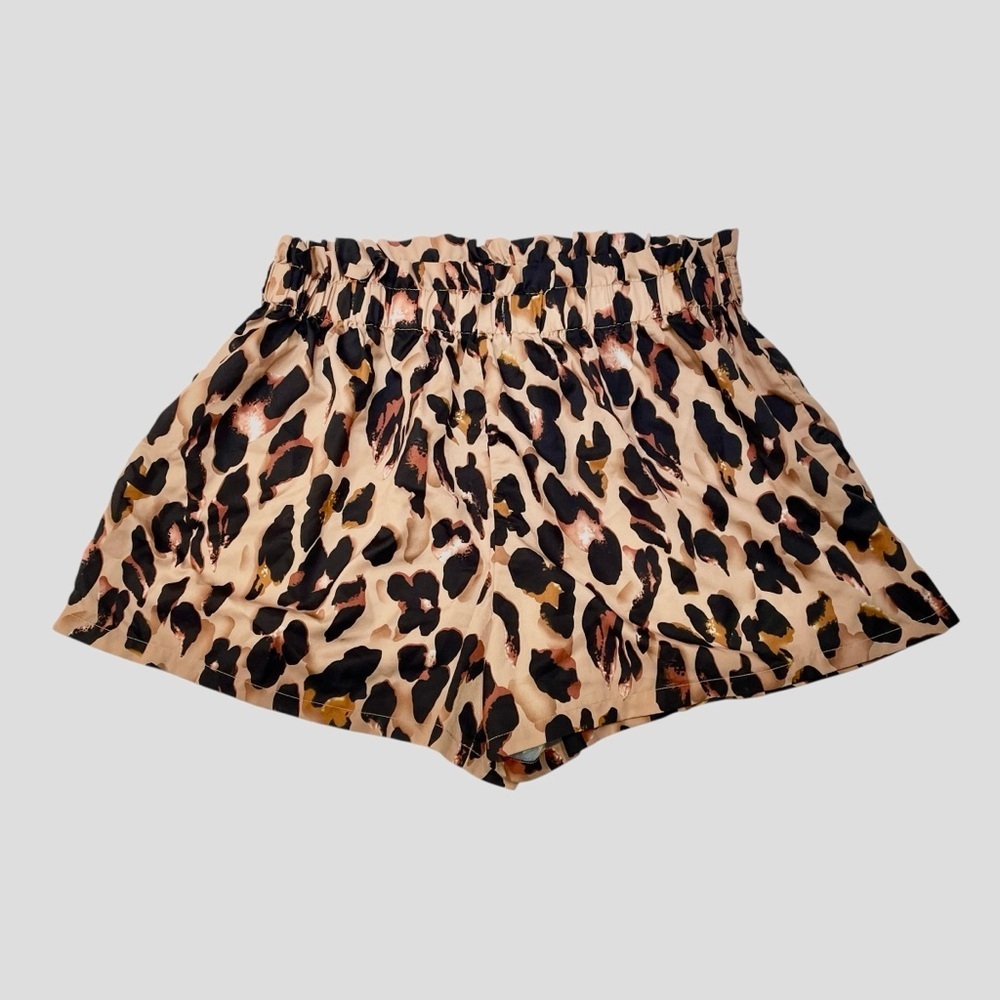 Leopard Print Women's Shorts